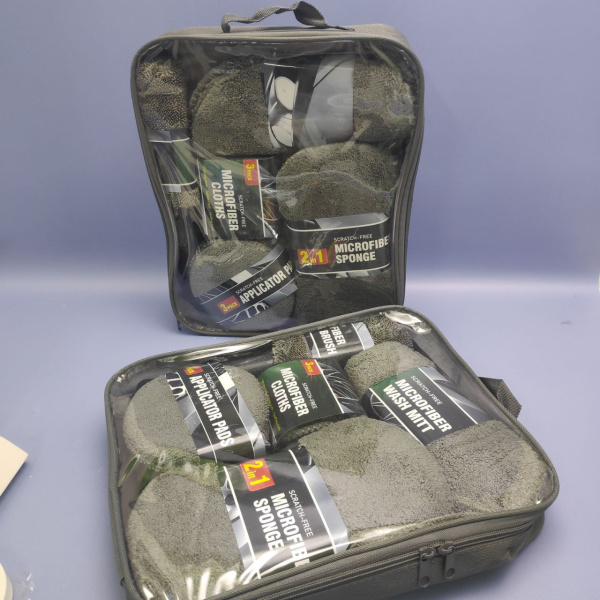 Набор Maxi для мойки автомобиля 9 в 1 Car Wash Kit / Подарочный набор автомобилиста в сумке - чемоданчике